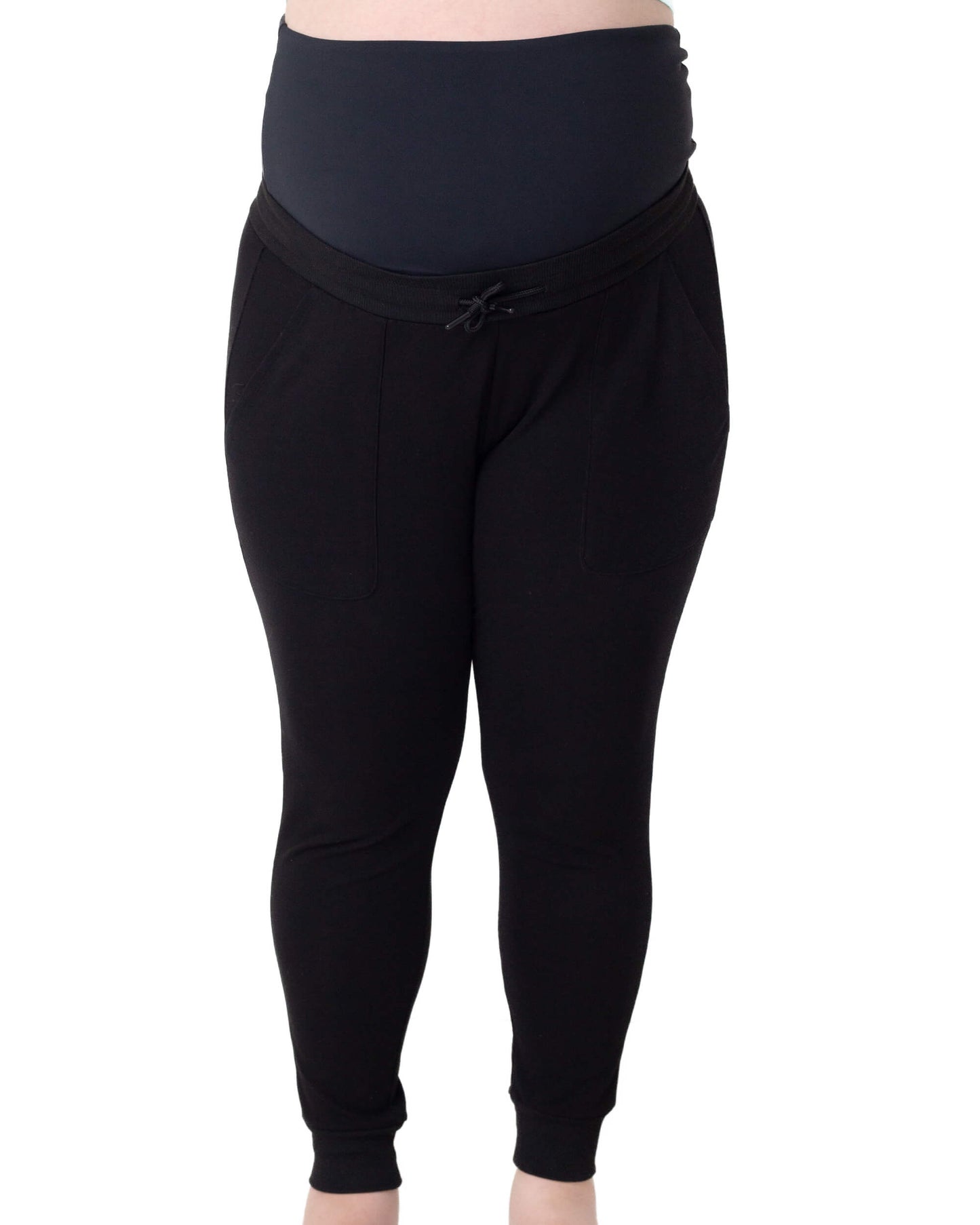 Pregnancy joggers back view