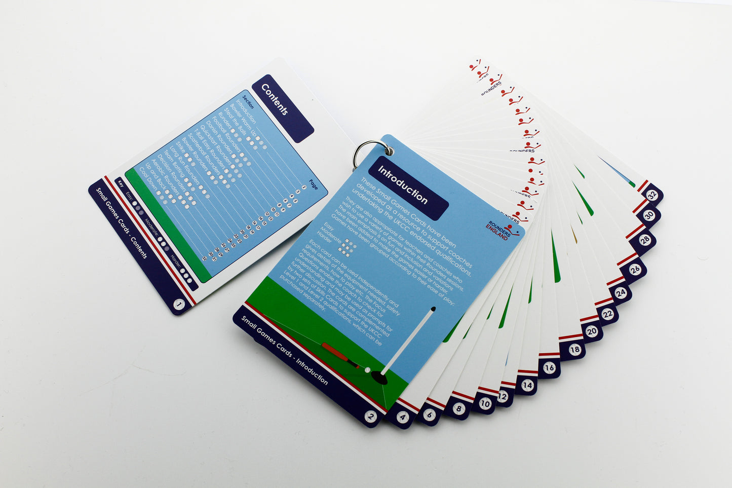 Rounders England Small Games Cards