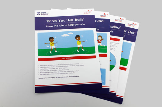 Rounders England - Know the Rules Poster Pack