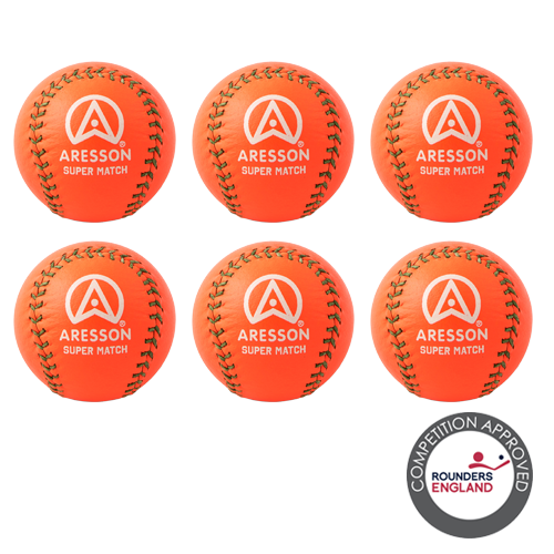 Aresson Super Match Rounders Ball - Orange