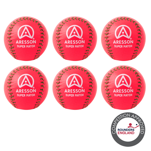 Aresson Super Match Rounders Ball - Pink