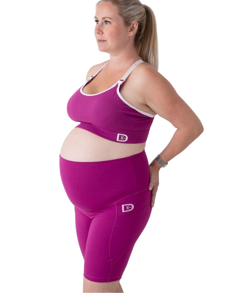 Raspberry shorts bump side view