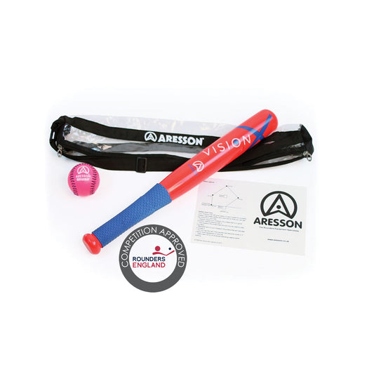 Aresson Rounders Vision X Bat & Ball Pack