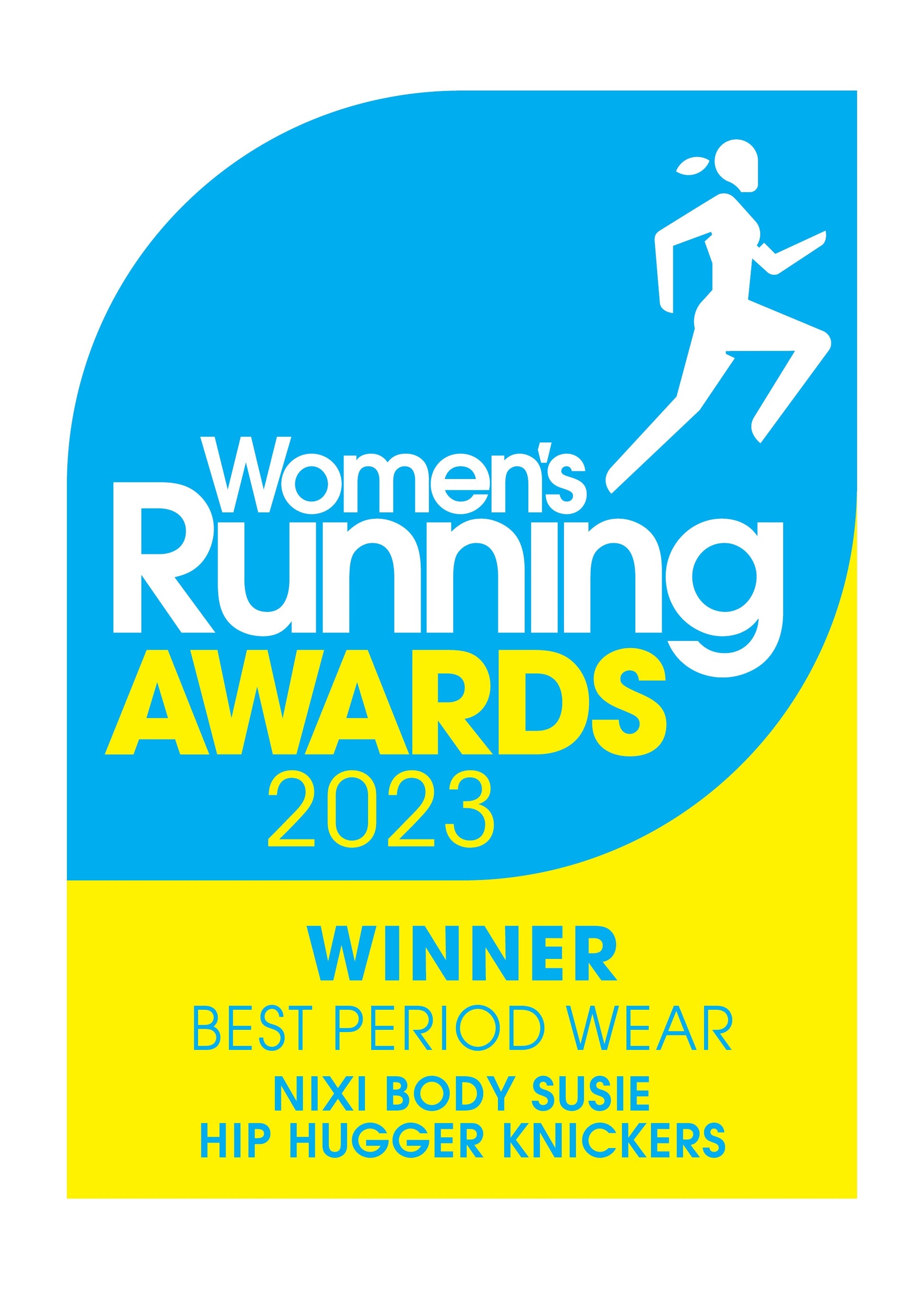NIXI Body Susie Sporty Hip Hugger Black Knickers womens running magazine awards 2023